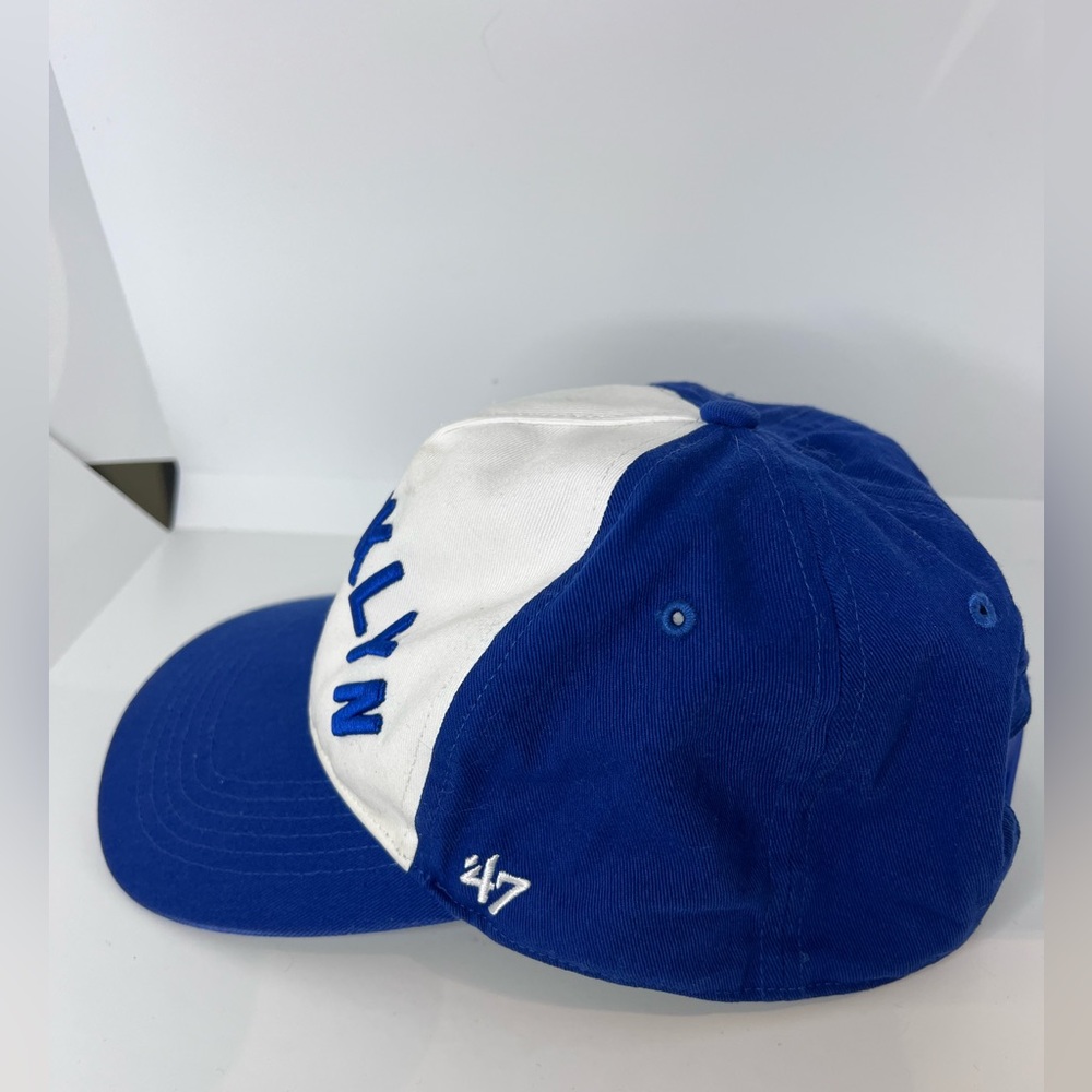 Men’s ‘47 Royal Blue/White‎ Brooklyn Dodgers Cooperstown Collection Retro Hat - Picture 2 of 8